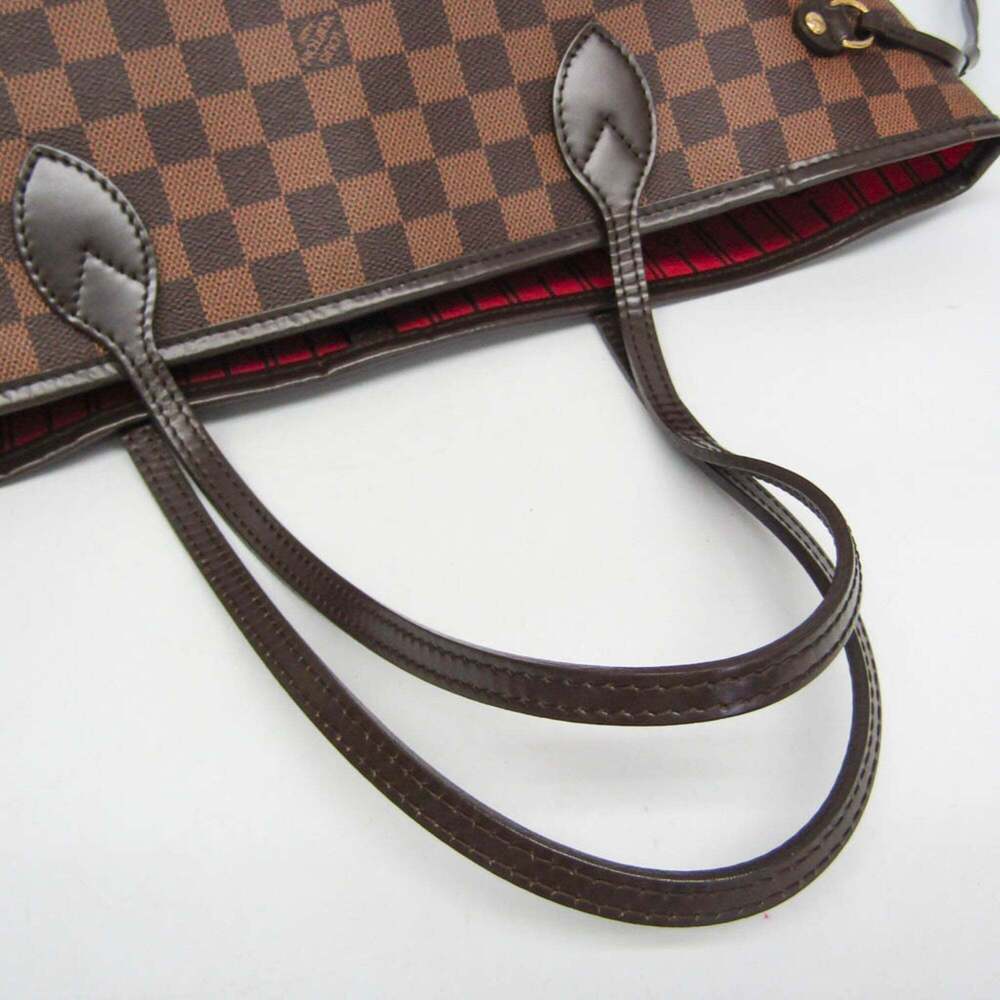 LOUIS VUITTON Authentic Brown Damier Neverfull MM Tote Bag - Picture 10 of 12
